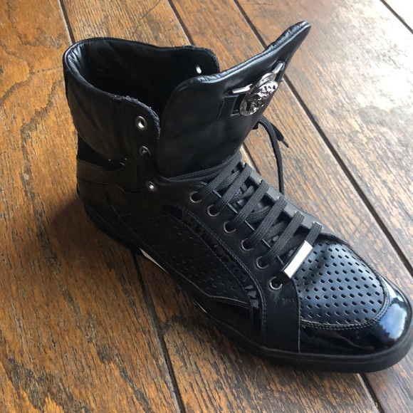 Black Versace hightops - Picture 2 of 8